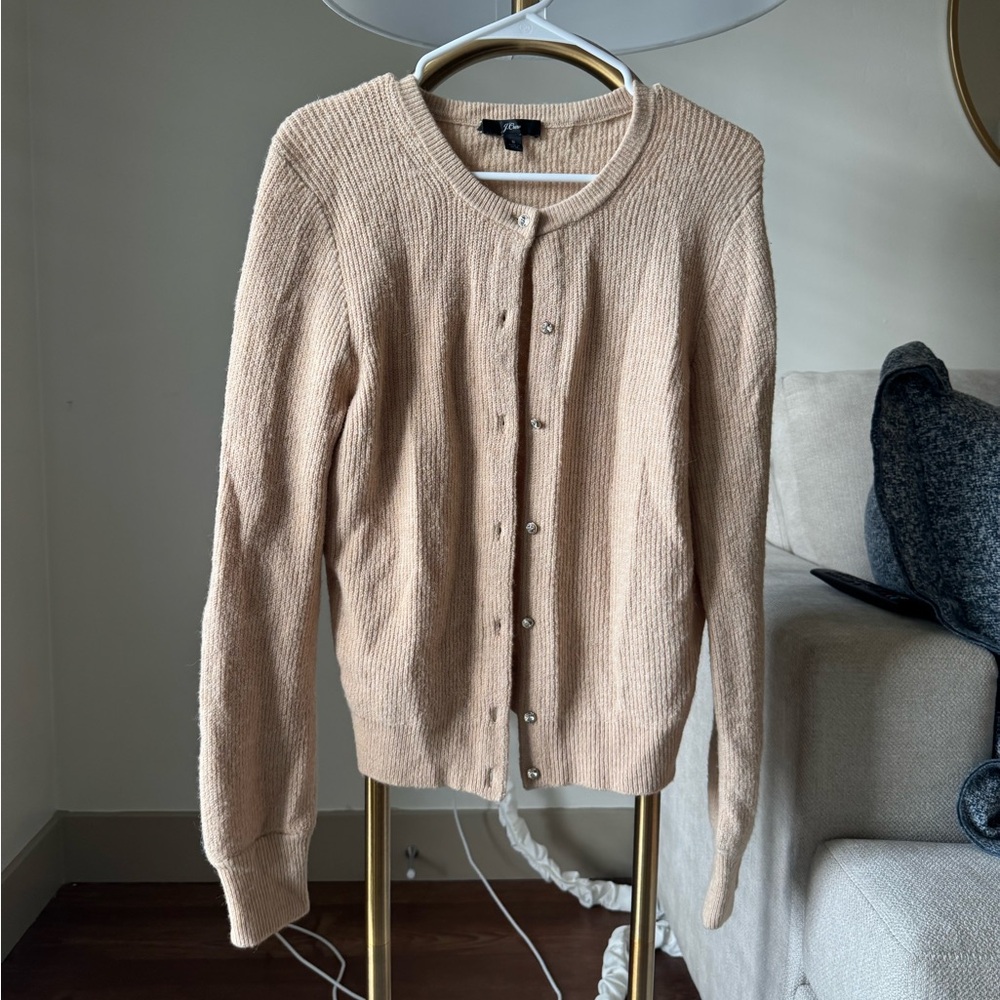 J. Crew Beige Knit Pullover